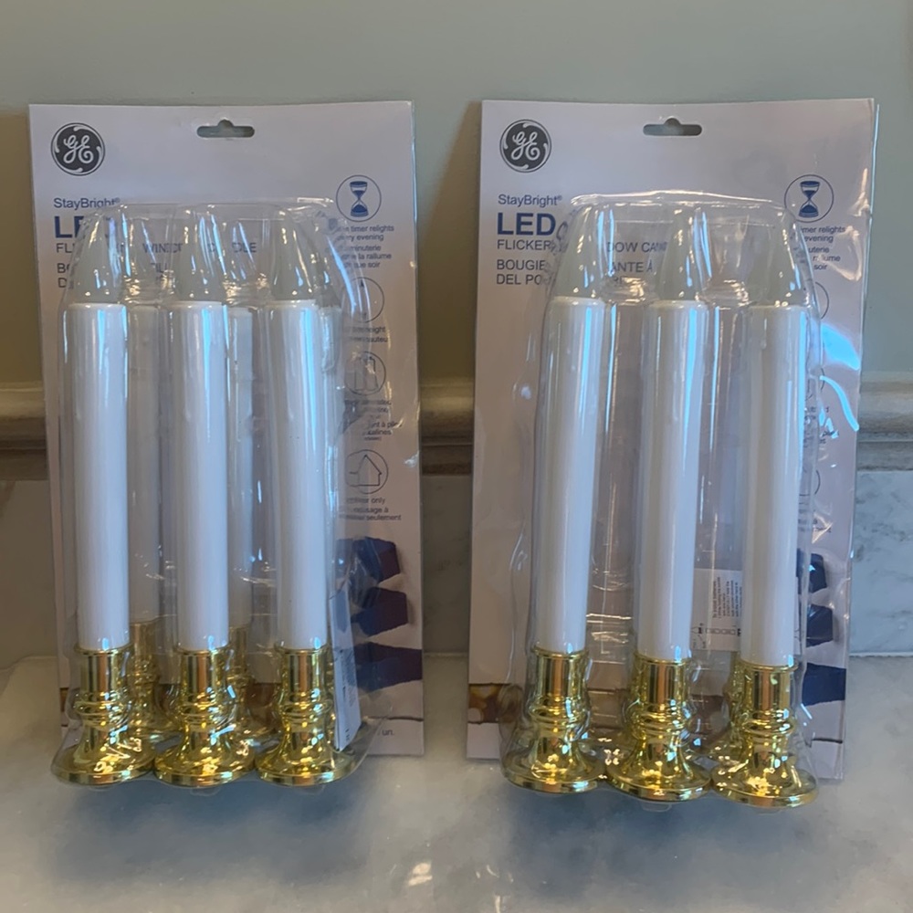 Decorative window candles (set of 12)